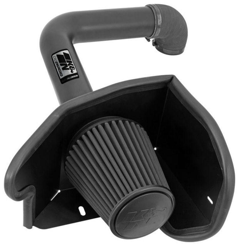 Ford F150 Performance Air Intake - K&N Engineering - Blackhawk - Black - `04-`08